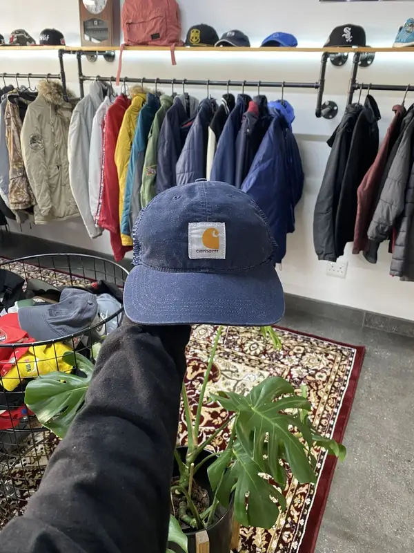 Carhartt Navy Carhartt Trucker Cap - OSFA