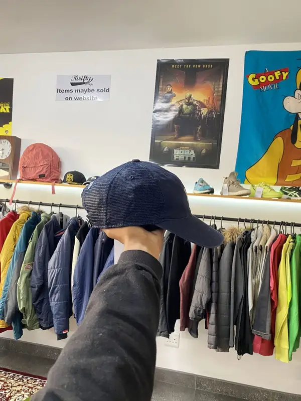 Navy Carhartt Trucker Cap - OSFA