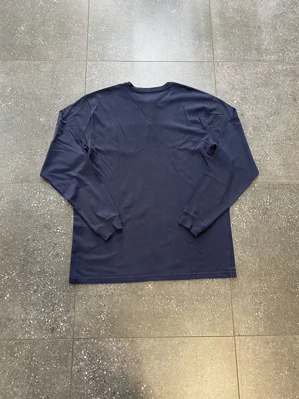 Navy Carhartt Henley Shirt - Extra Large