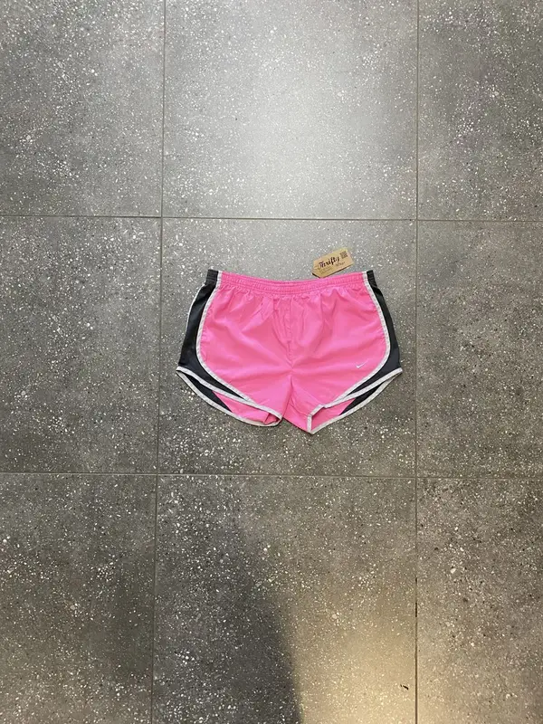 Nike Pink & Grey Nike Shorts - Small