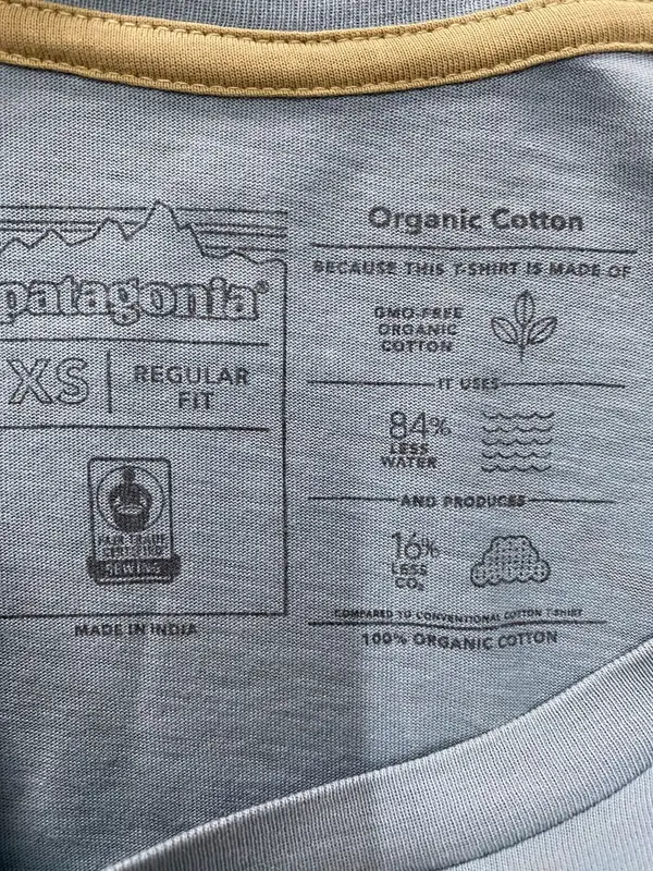 Patagonia Roam The Dirt Organic T-Shirt - Extra Small