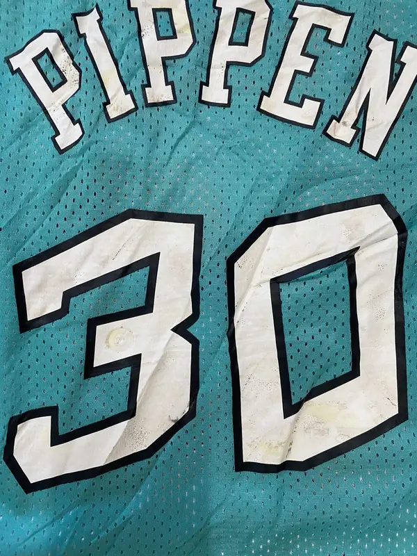 Blue Mitchell & Ness Scottie Pippen Bulls 1996 Reversible Jersey