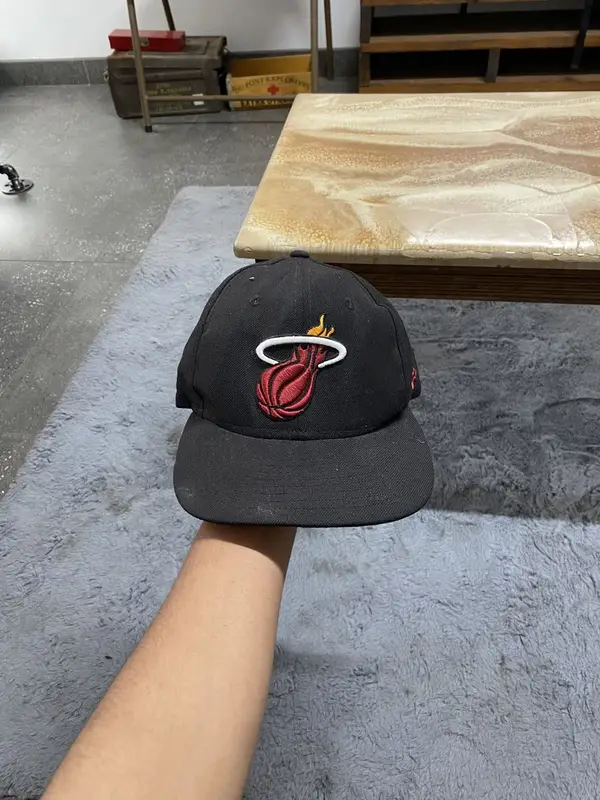 Black Miami Heat 9FIFTY NBA Cap