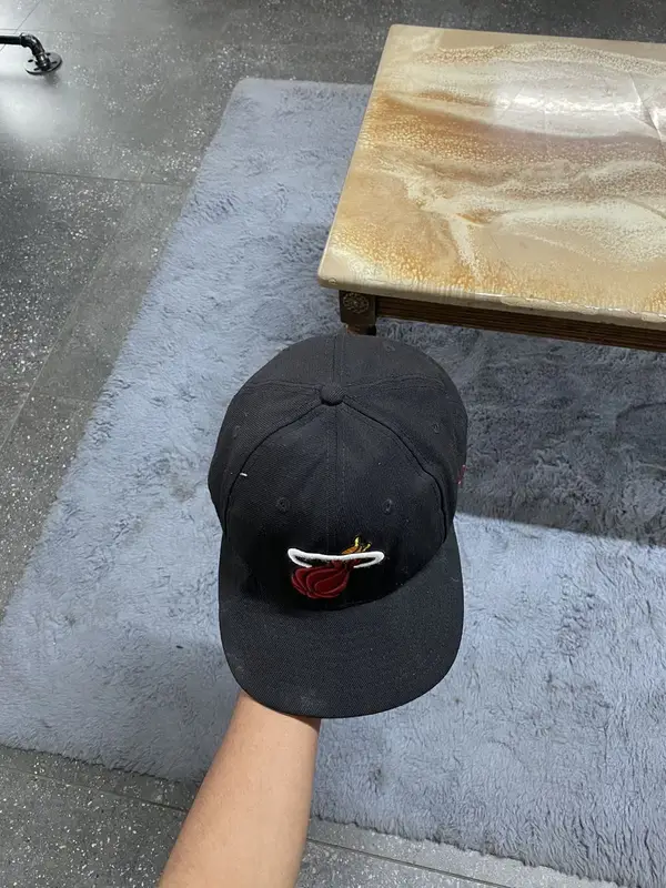 Black Miami Heat 9FIFTY NBA Cap