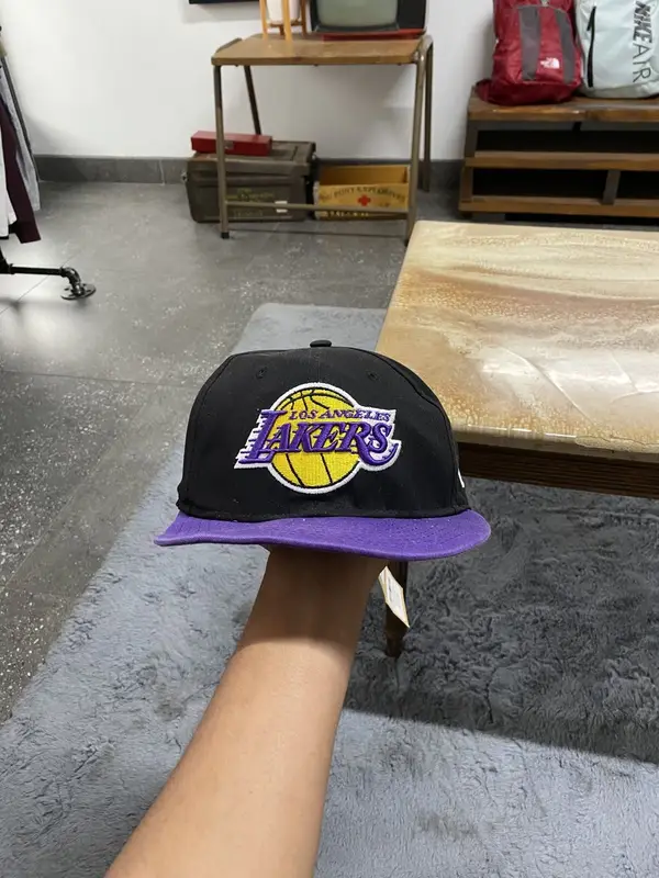  Black & Purple Lakers NBA Snapback - OSFA