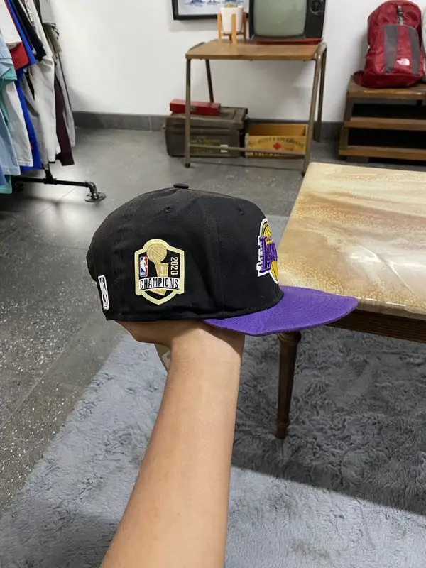 Black & Purple Lakers NBA Snapback - OSFA