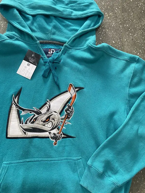 San Jose Barracuda NHL Hoodie - Large