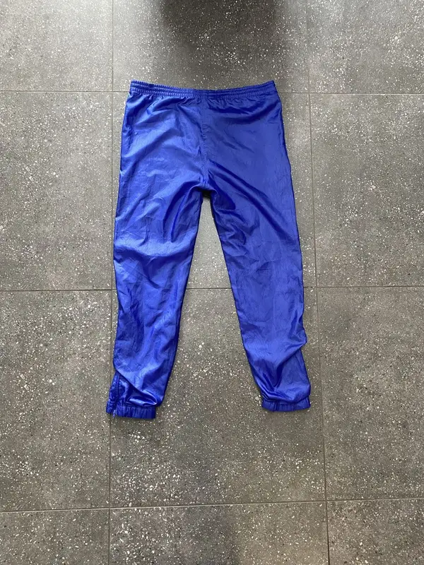 Royal Blue Vintage Adidas Trackpants - 34 x 36 (Large)