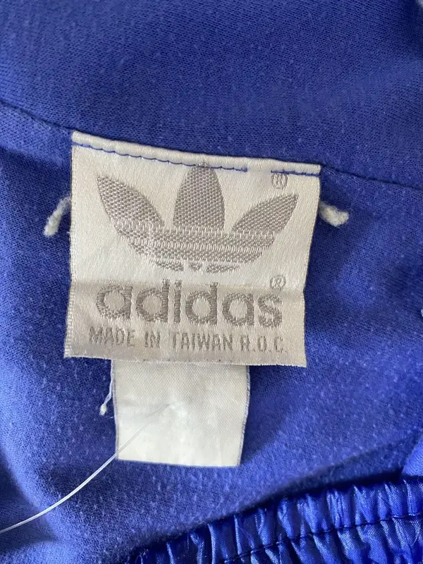 Royal Blue Vintage Adidas Trackpants - 34 x 36 (Large)