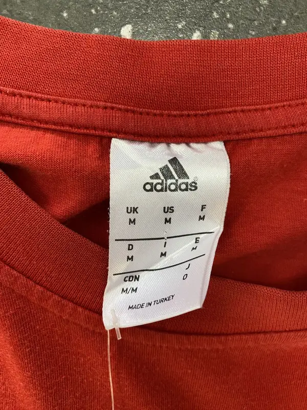 Red Adidas FC Bayern Munchen 2013 Tee - Medium