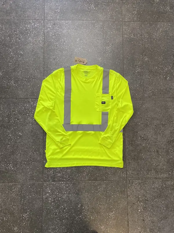 Dickies Dickies Hi-Vis Workwear Long Sleeve - Large