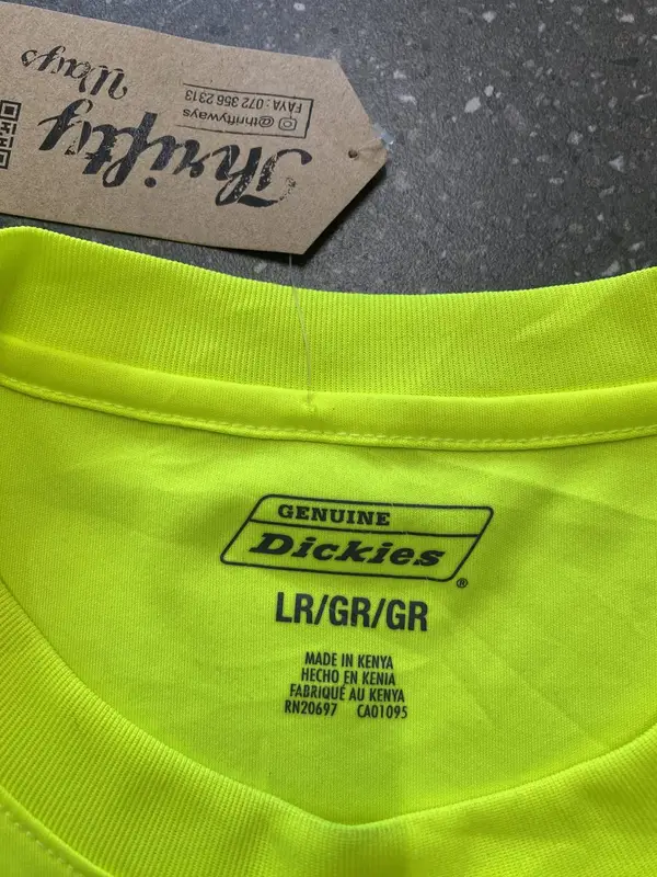 Dickies Hi-Vis Workwear Long Sleeve - Large