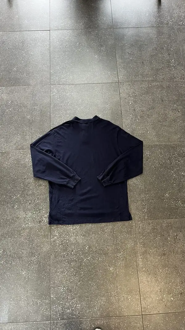 Vintage Navy Polo By Ralph Lauren Long Sleeve Golf T-Shirt - Extra Extra Large