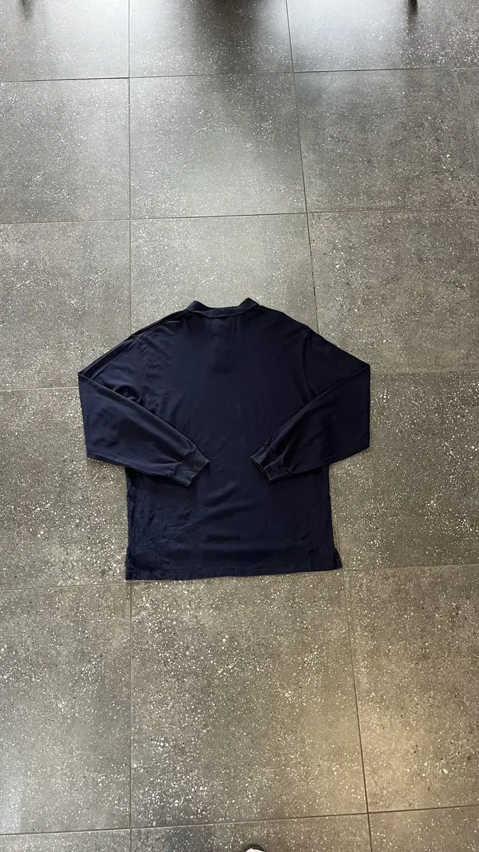 Vintage Navy Polo By Ralph Lauren Long Sleeve Golf T-Shirt - Extra Extra Large