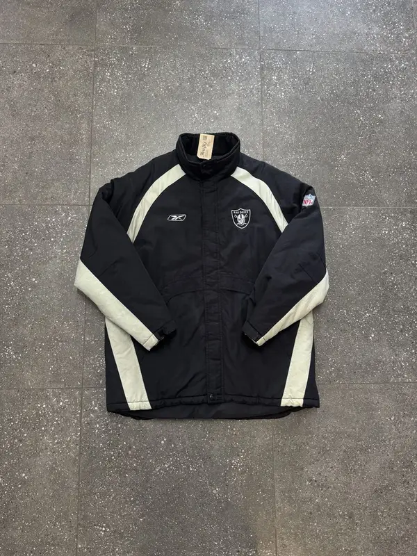 Reebok Las Vegas NFL Raiders Reebok Thick Jacket  - Large