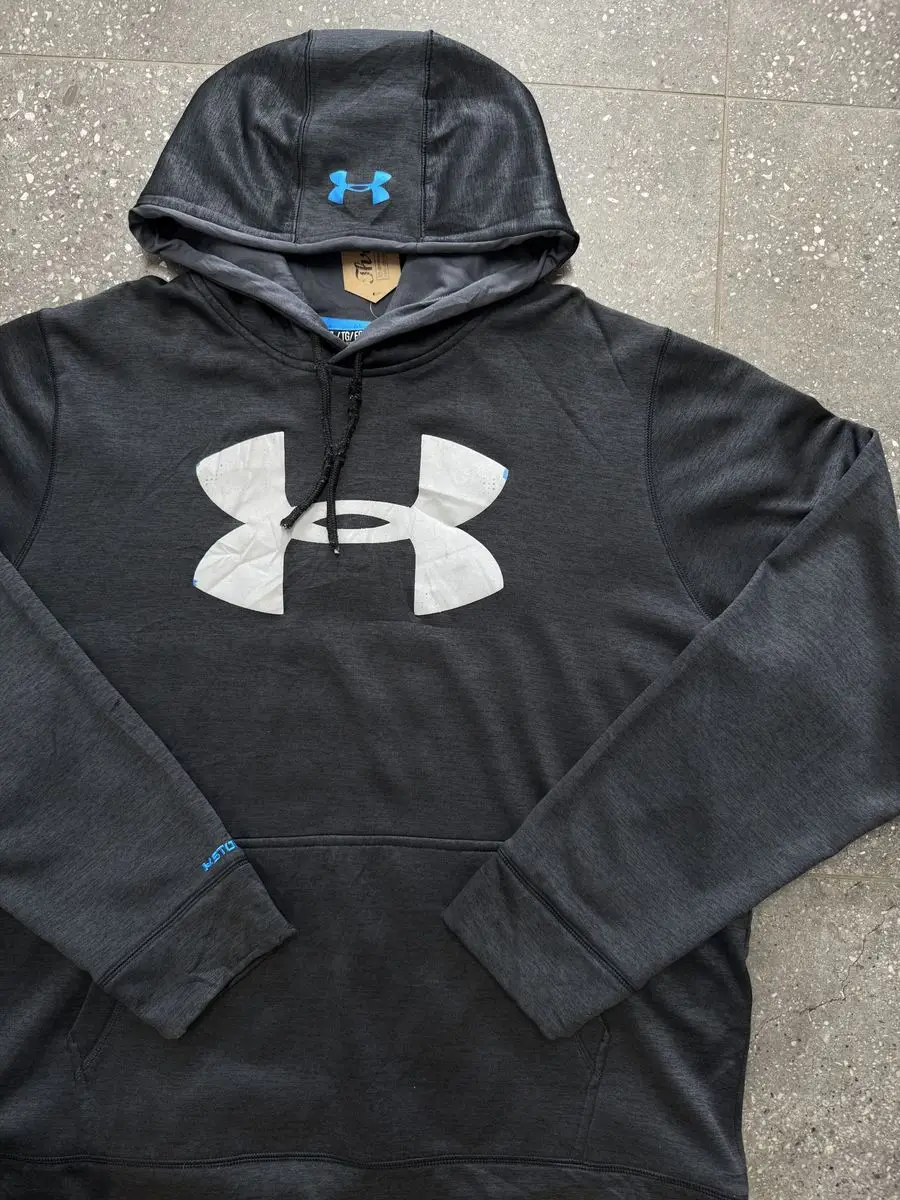 Grey Under Armour Hoodie - Extra Large