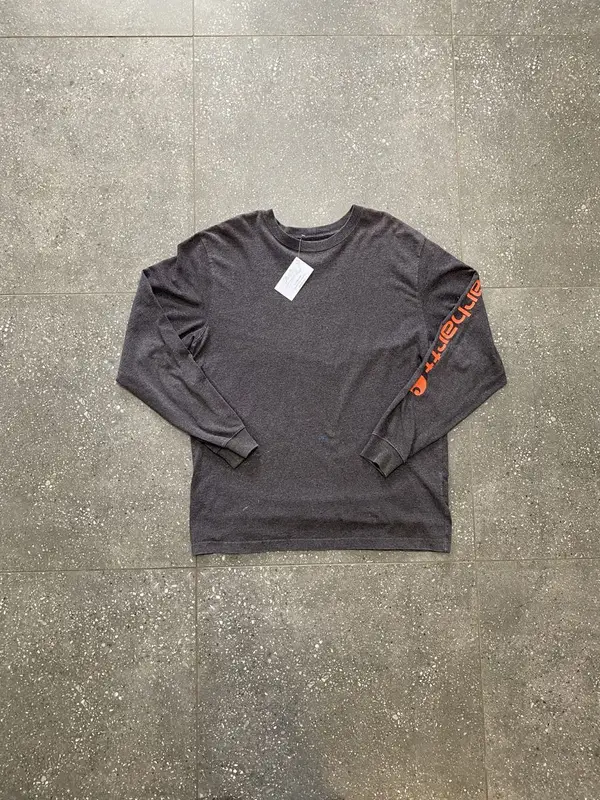 Carhartt Grey Loose Fit Carhartt Long Sleeve Tshirt - Medium