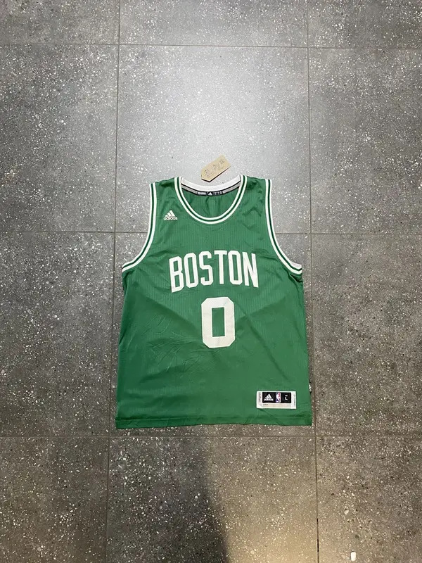Adidas Green Adidas Boston Celtics NBA Jersey - Large