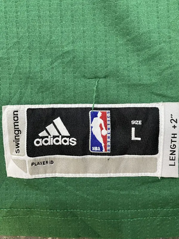 Green Adidas Boston Celtics NBA Jersey - Large