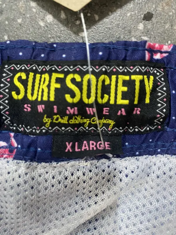 Flamingo Surf Society Swim Shorts - Extra Large