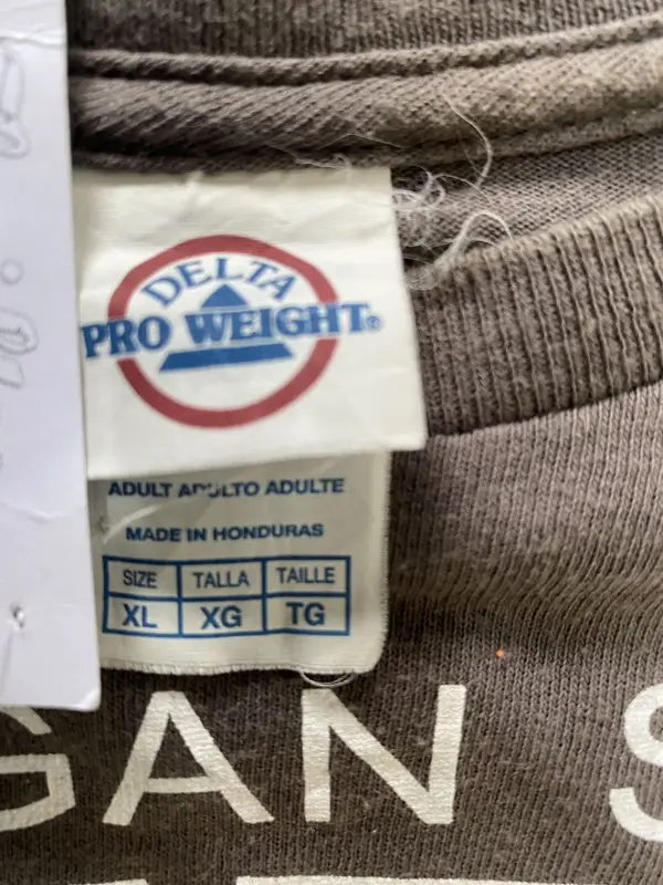 Brown Michigan State Spartans Long Sleeve - Extra Large