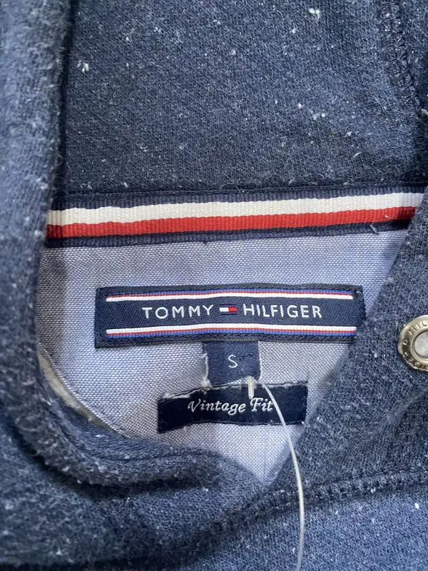 Blue Tommy Hilfiger Hoodie - Small
