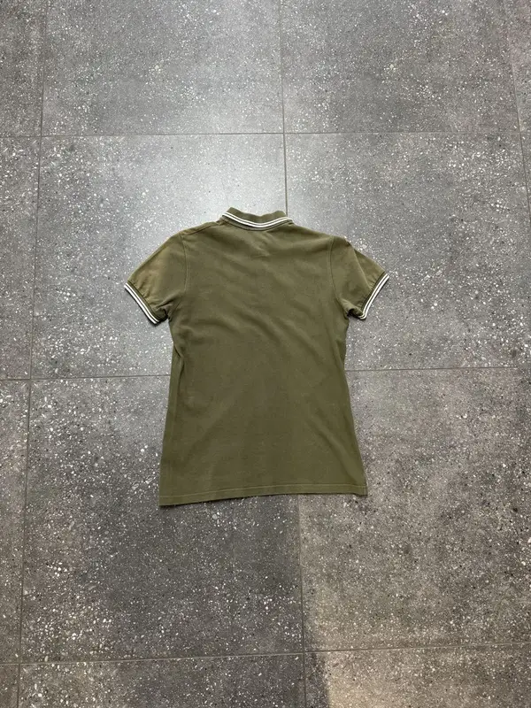 Green Moncler Golf Shirt - Small