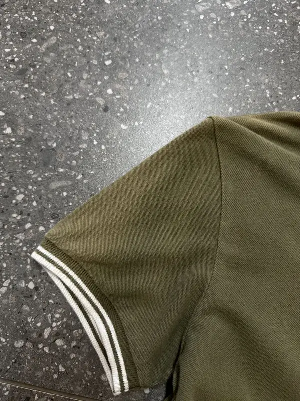 Green Moncler Golf Shirt - Small