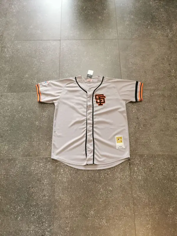  Vintage Grey San Francisco Giants MLB Baseball Jersey - Extra Extra Large