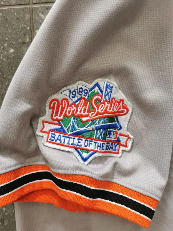 Vintage Grey San Francisco Giants MLB Baseball Jersey - Extra Extra Large