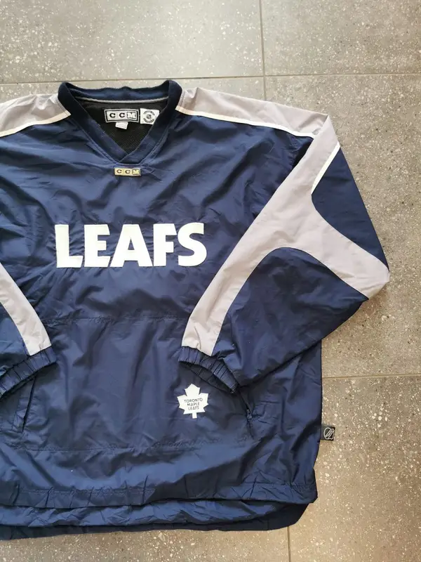 Vintage Navy & Grey Toronto Maple Leafs Pullover - Extra Extra Large