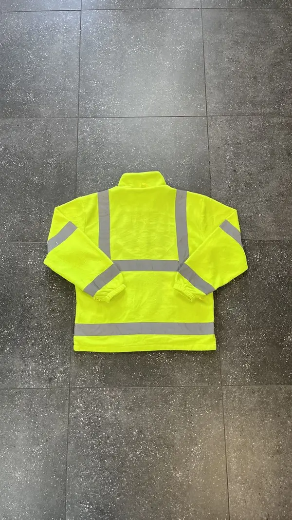 Green Dickies Hi-Vis Fleece Jacket - Medium