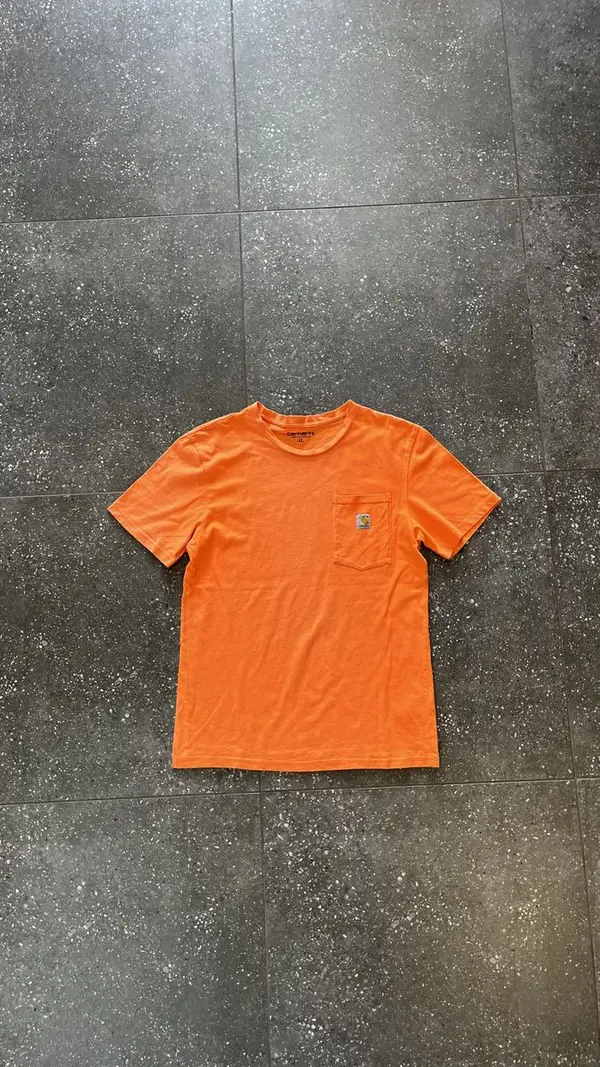 Carhartt Orange Carhartt WIP T-Shirt - Extra Large