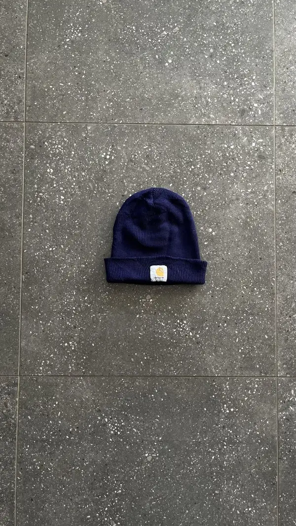 Carhartt Navy Blue Carhartt Beanie - One Size Fits All