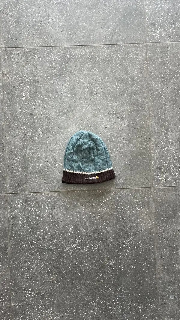 Carhartt Blue & Brown Carhartt Beanie - One Size Fits All