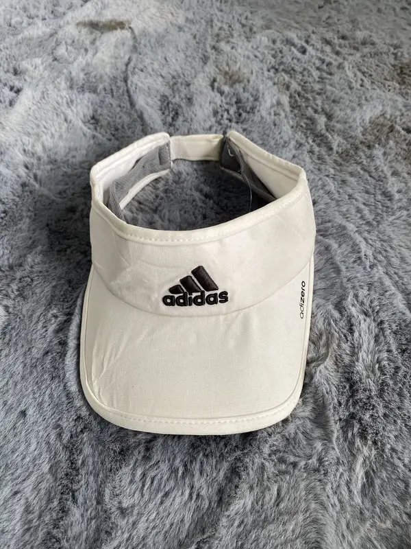 Adidas White Adidas Visor Cap
