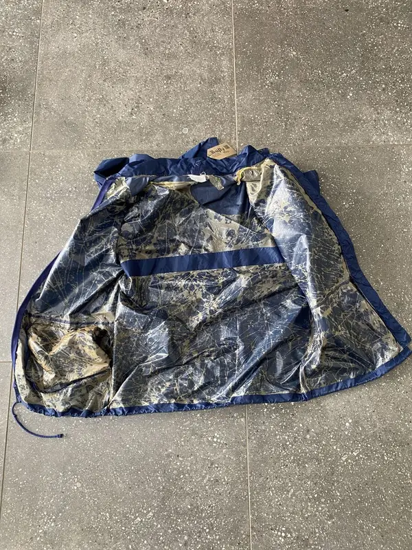 Vintage Navy Helly Hansen Windbreaker - Large