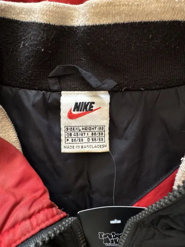 Vintage Black Nike Jacket - Extra Large