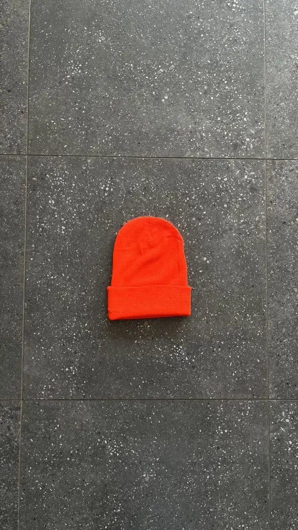 Orange Carhartt Beanie - One Size Fits All