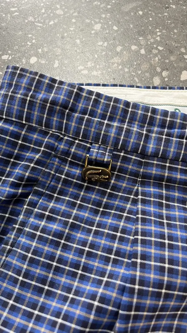 Vintage Navy Striped Lacoste Pants - 38 (Large)