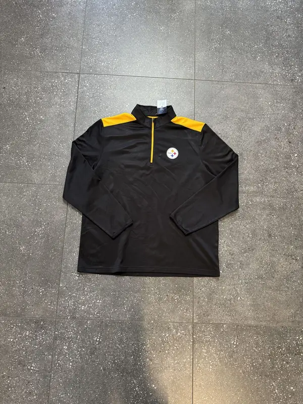  Vintage 1/4 Zip Up Pittsburg Steelers - Extra Large