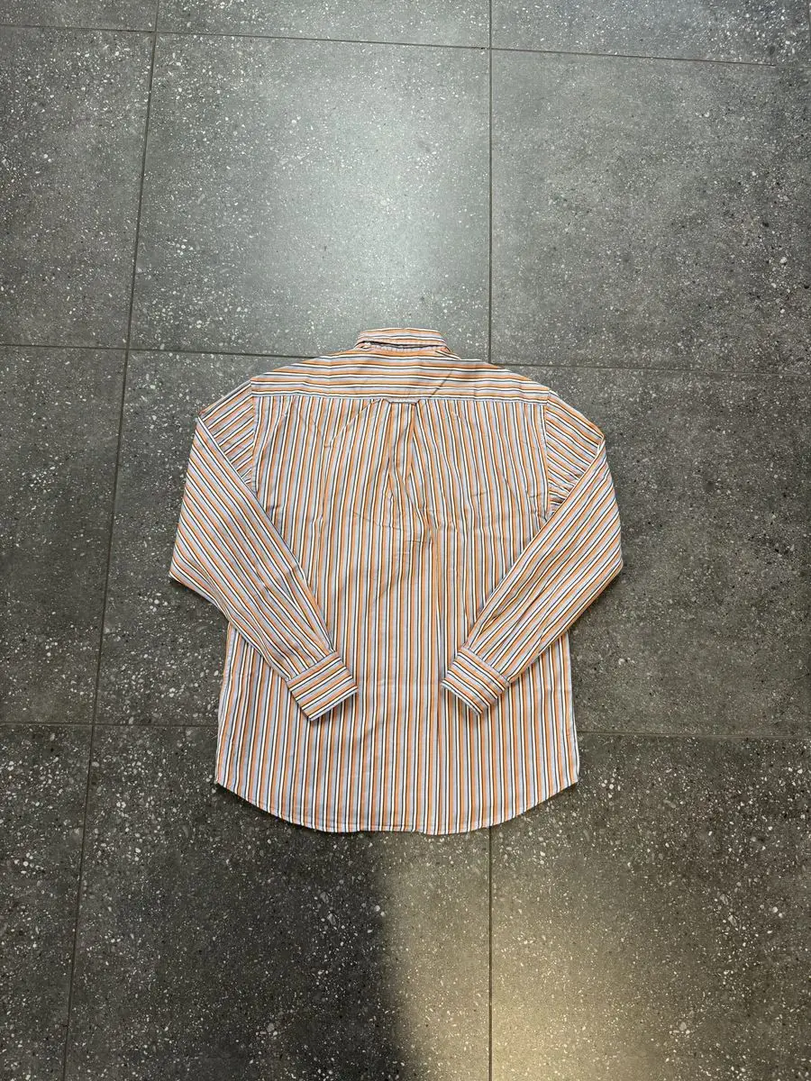 Classic Orange & Navy Gant Shirt - Medium