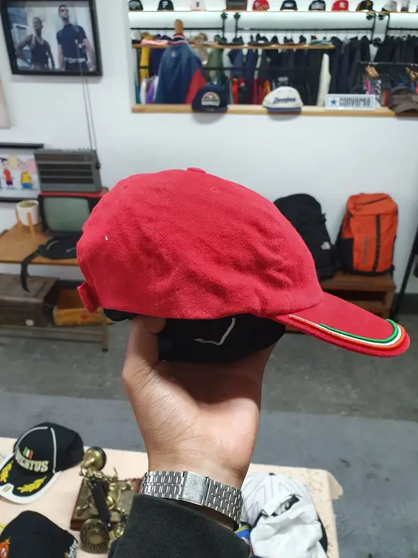 Vintage Red Ferrari Cap - One Size Fits All
