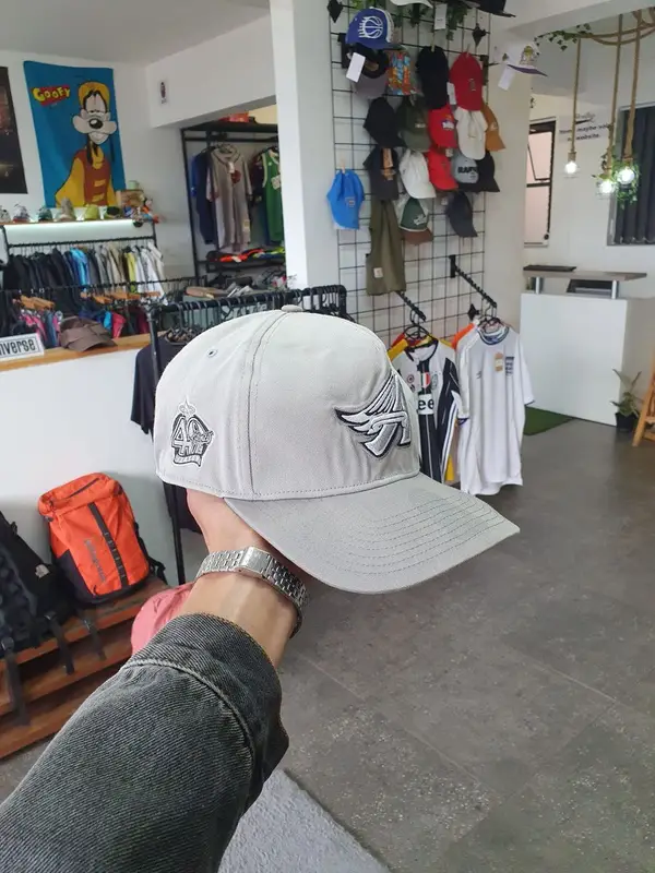  Grey Analhelm Angels Cap - One Size Fits All