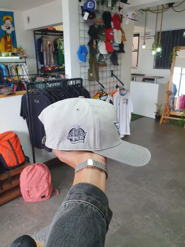 Grey Analhelm Angels Cap - One Size Fits All