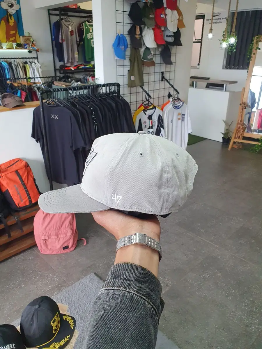 Grey Analhelm Angels Cap - One Size Fits All