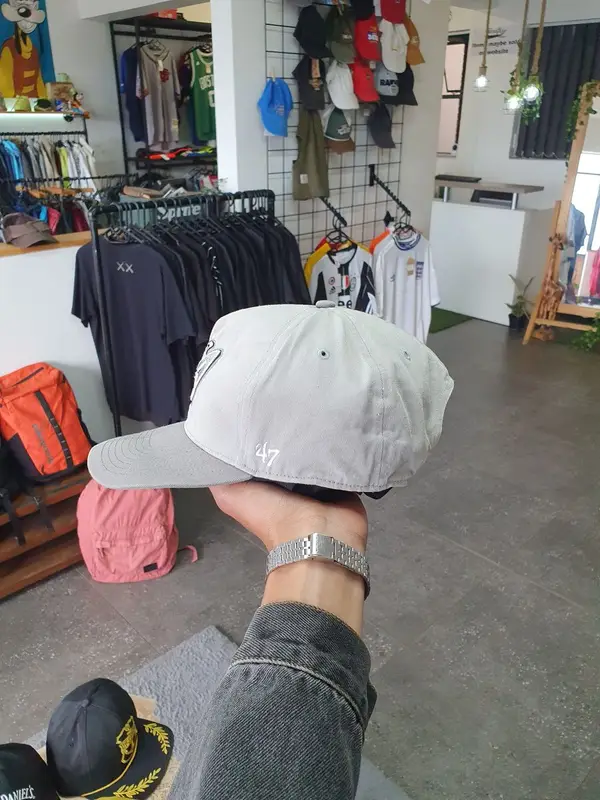 Grey Analhelm Angels Cap - One Size Fits All