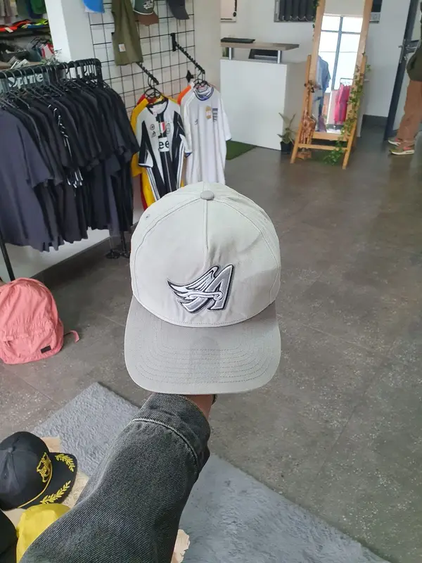Grey Analhelm Angels Cap - One Size Fits All
