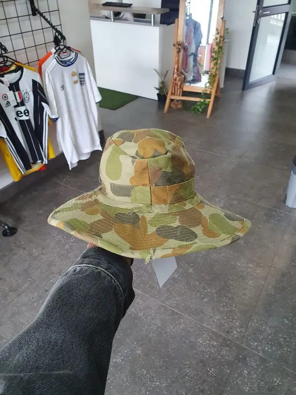 Vintage Auscam Camouflage Boonie Hat - One Size Fits All