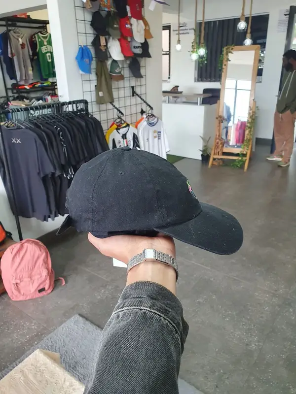 Black Lucid Flamingo Dad Cap - One Size Fits All